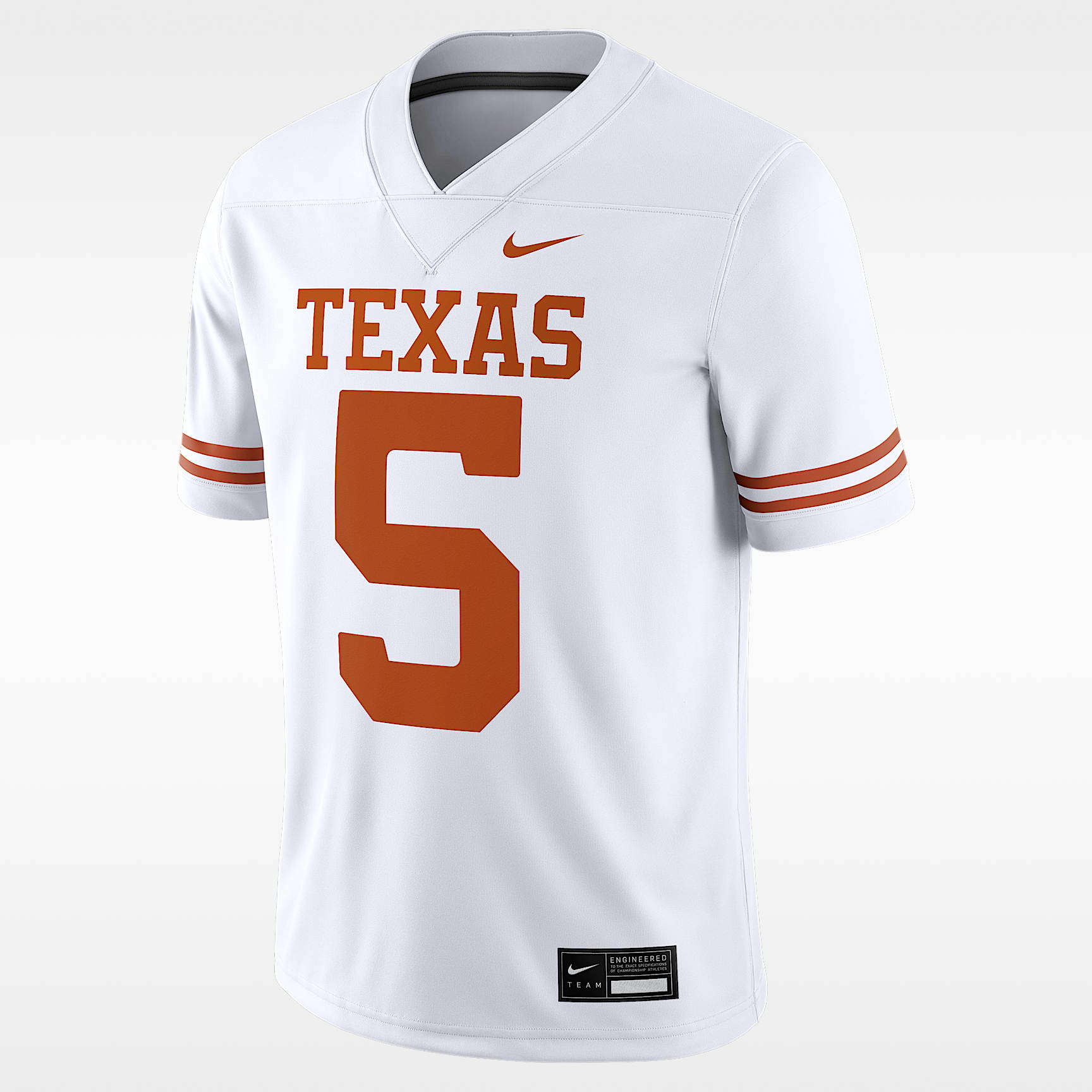 Quintrevion Winser Texas Men's Nike Dri-FIT College Game Jersey